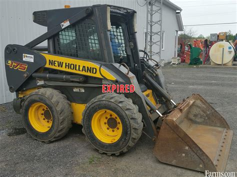 New Holland L175 Skid Steer Loader 